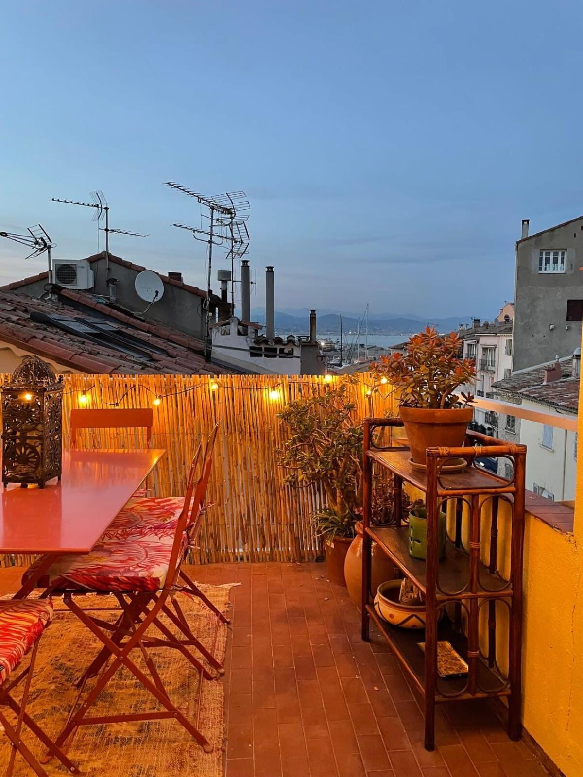 Ferienwohnung 06M - Old Antibes Beautiful Duplex Terrace With Sea View Exterior foto