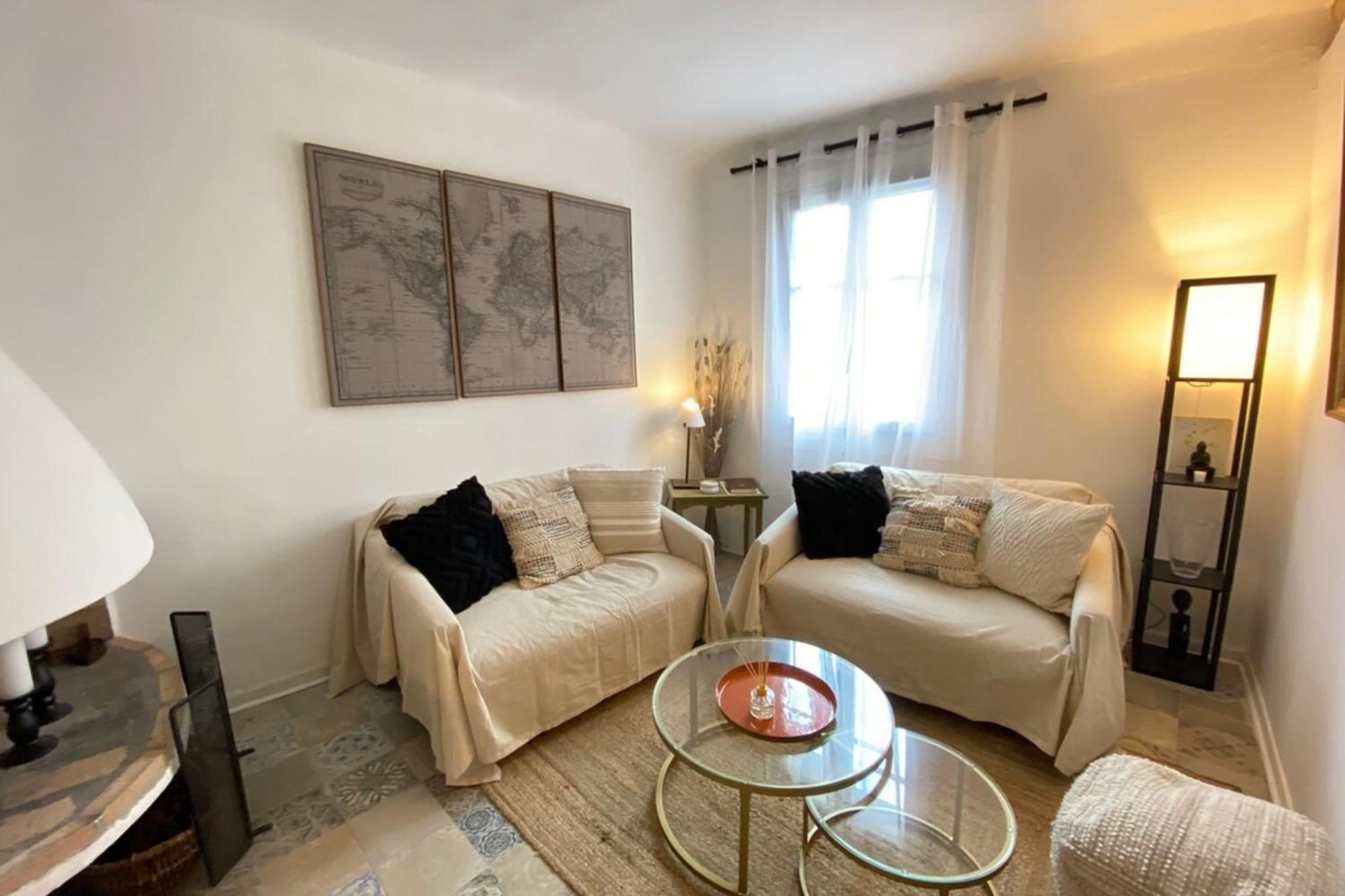 Ferienwohnung 06M - Old Antibes Beautiful Duplex Terrace With Sea View Exterior foto