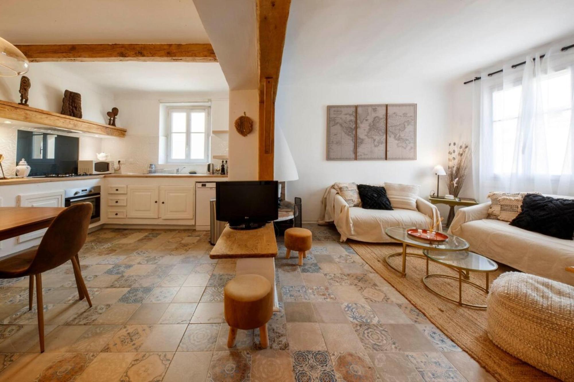 Ferienwohnung 06M - Old Antibes Beautiful Duplex Terrace With Sea View Exterior foto